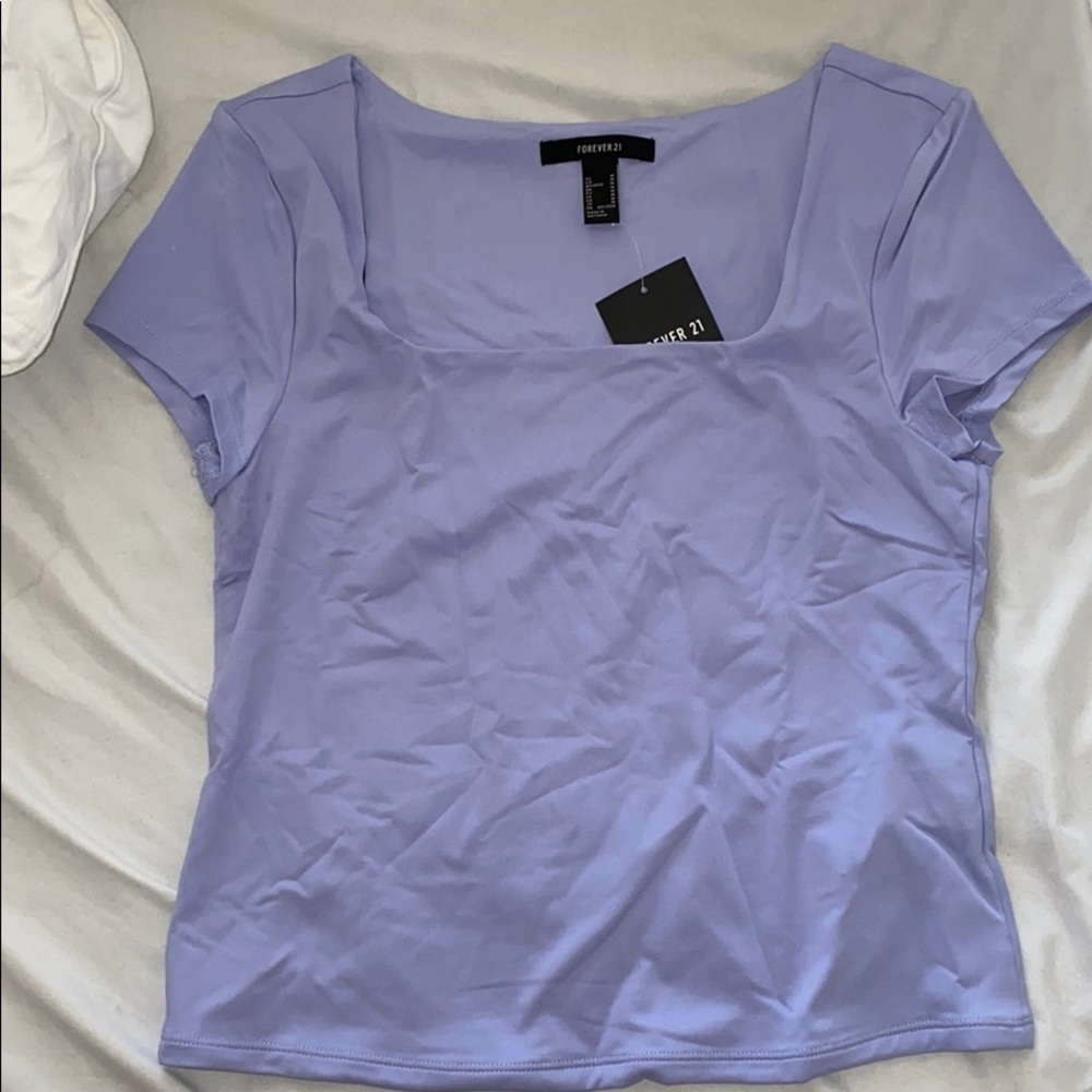 Periwinkle square top